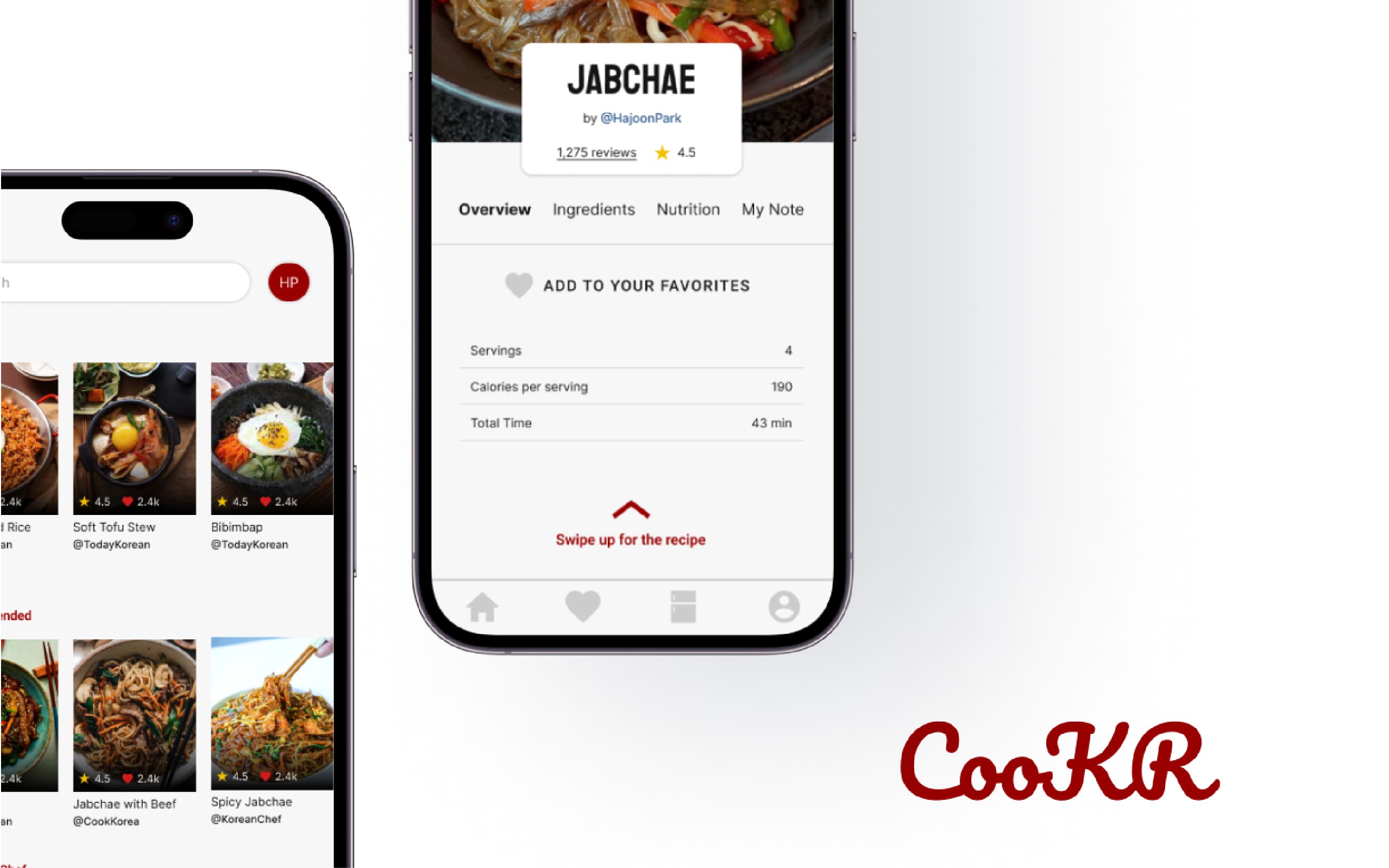 CooKR: Korean Recipe App