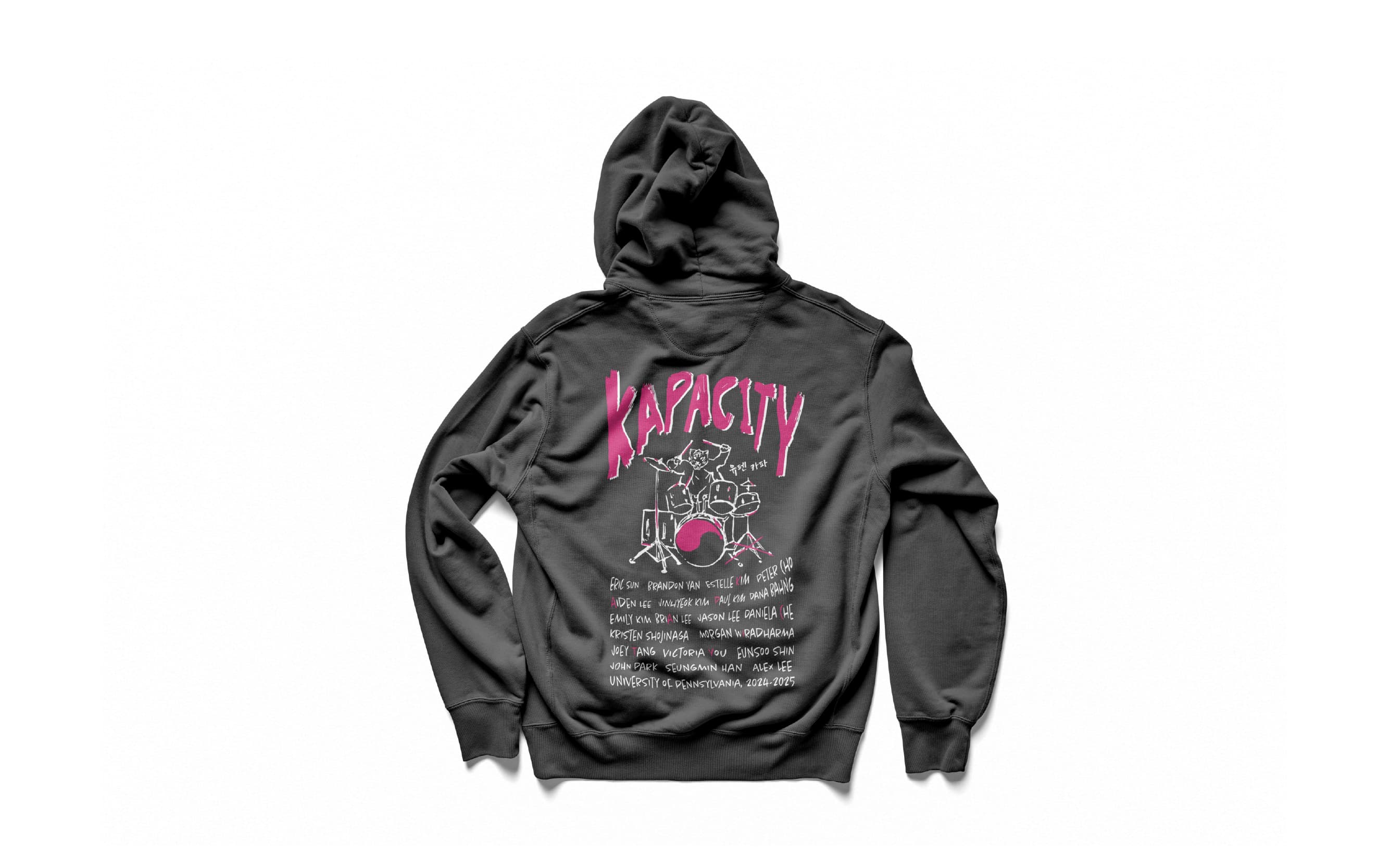 Kapacity 후드티 디자인